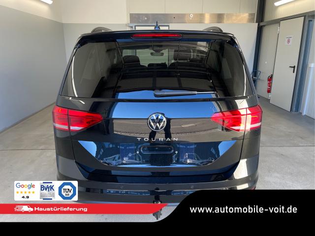 Volkswagen / Touran / Schwarz / / / 1.5 TSI DSG 7Sitz+AHK+IQ.Light+Kamera+Navi+eHeck+Keyless+Sitzheiz