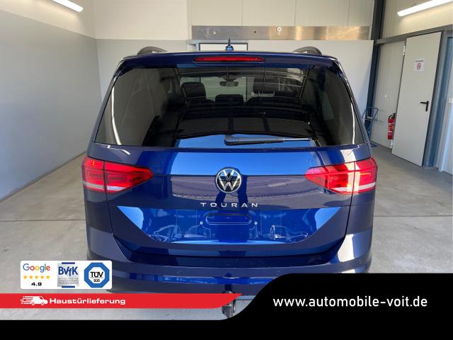 Volkswagen / Touran / Blau / / / 1.5 TSI DSG 7Sitz+AHK+IQ.Light+Kamera+Navi+eHeck+Keyless+Sitzheiz