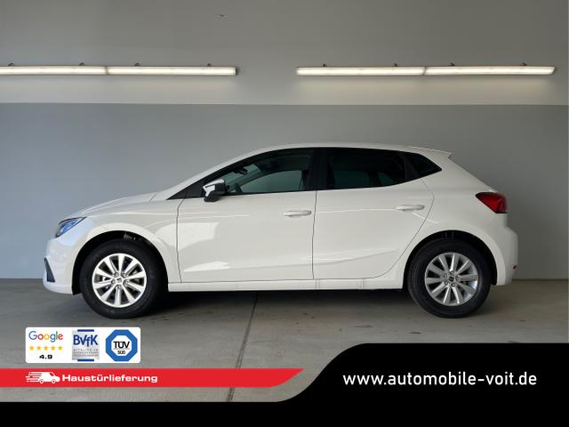 Seat / Ibiza / Wei&szlig; / / / 80PS Kessy+Kamera+Climatronic+PDC+Sitzheizung+App-Connect