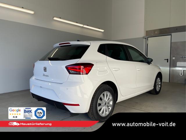 Seat / Ibiza / Wei&szlig; / / / 80PS Kessy+Kamera+Climatronic+PDC+Sitzheizung+App-Connect