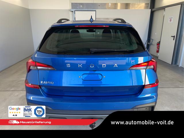 Skoda / KAMIQ / Blau / / / 115PS DSG AHK+Kamera+Kessy+PDC+Winterpaket+Alu16+GVL
