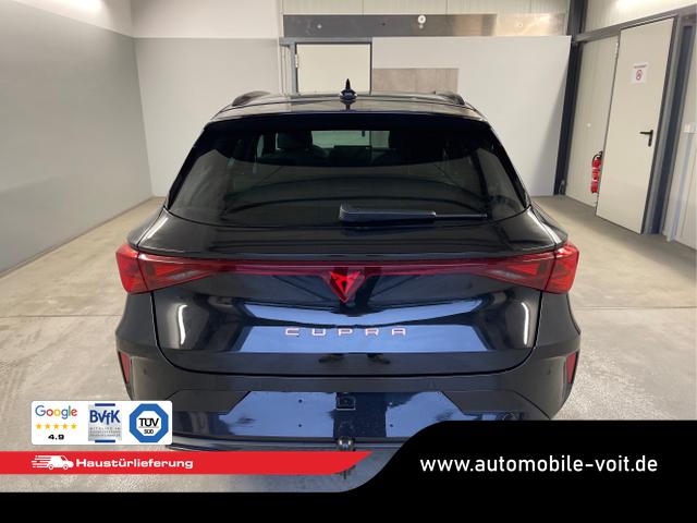 Cupra / Leon Sportstourer / Schwarz / / / 150PS TDI DSG AHK+Matrix+Navi+Kessy+Kamera+SideAssist+Sitzheiz+Alu18