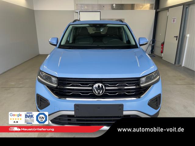 Volkswagen / T-Cross / Blau / / / 115PS DSG AHK+Navi+Kessy+Sitzheizung+App-Connect+ACC