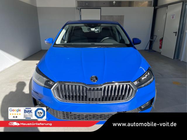 Skoda / Fabia / Blau / / / 95PS GV4+Sitzheiz+Lenkradheiz+AppConnect+PDC+Tempomat