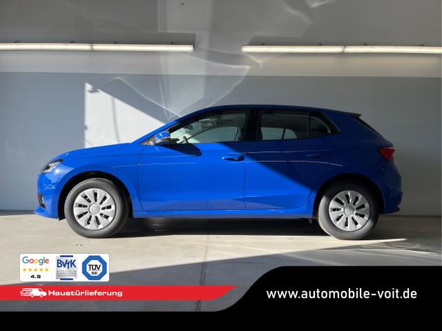 Skoda / Fabia / Blau / / / 95PS GV4+Sitzheiz+Lenkradheiz+AppConnect+PDC+Tempomat