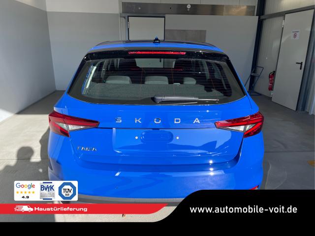 Skoda / Fabia / Blau / / / 95PS GV4+Sitzheiz+Lenkradheiz+AppConnect+PDC+Tempomat