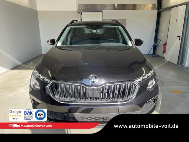 Skoda / KAMIQ / Schwarz / / / 115PS DSG Matrix+AHK+Kamera+PDC vor+hi+Kessy+Sitzheizung+GVL