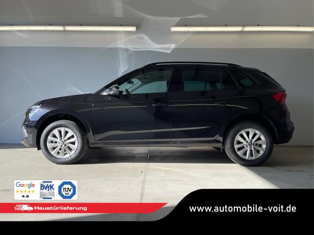 Skoda / KAMIQ / Schwarz / / / 115PS DSG Matrix+AHK+Kamera+PDC vor+hi+Kessy+Sitzheizung+GVL