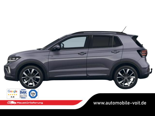 Volkswagen T-Cross R-Line 115PS DSG AHK+IQ.Light+Keyless+Alu18+Kamera+Climatronic+Sitzheizung 
