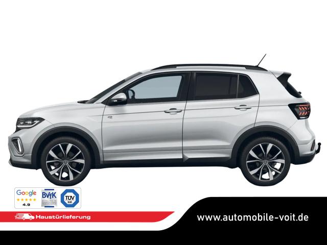 Volkswagen T-Cross R-Line 115PS DSG AHK+IQ.Light+Keyless+Alu18+Kamera+Climatronic+Sitzheizung 