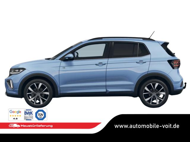 Volkswagen T-Cross R-Line 115PS DSG AHK+IQ.Light+Keyless+Alu18+Kamera+Climatronic+Sitzheizung 