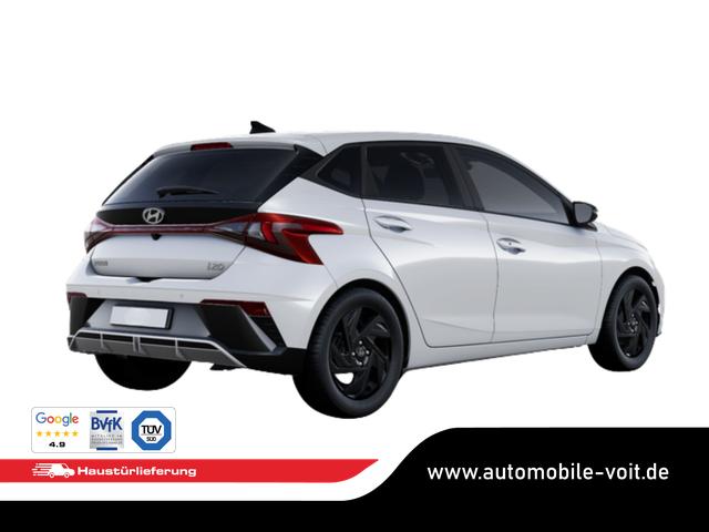 Hyundai i20 Blackline 1.0 T-GDI DCT Keyless+Navi+Kamera+Sitzheiz+Alu16+Klimaautomatik 