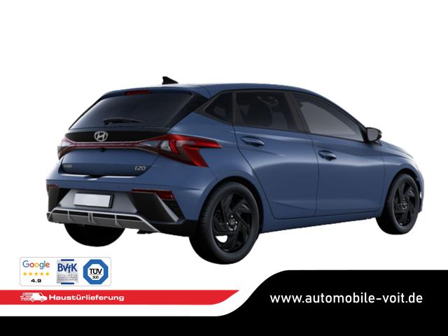Hyundai i20 Blackline 1.0 T-GDI DCT Keyless+Navi+Kamera+Sitzheiz+Alu16+Klimaautomatik 