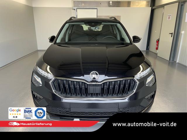 Skoda / KAMIQ / Schwarz / / / 115PS AHK+Kessy+PDC vo+hi+Alarm+Kamera+Climatronic+App Connect