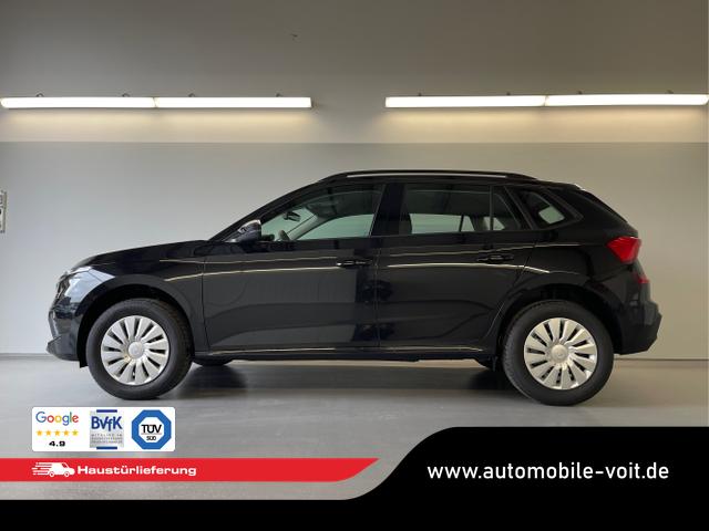 Skoda / KAMIQ / Schwarz / / / 115PS AHK+Kessy+PDC vo+hi+Alarm+Kamera+Climatronic+App Connect