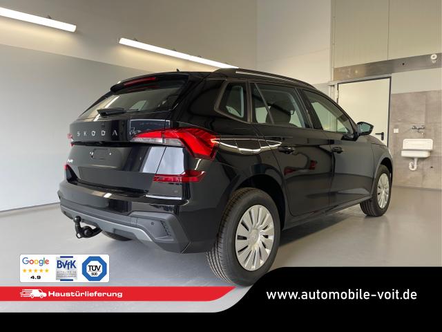 Skoda / KAMIQ / Schwarz / / / 115PS AHK+Kessy+PDC vo+hi+Alarm+Kamera+Climatronic+App Connect