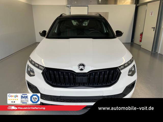 Skoda / KAMIQ / Wei&szlig; / / / 115PS DSG AHK+Navi+Matrix+GV5+Pano+Kessy+Kamera+Alu17+Sitzheiz