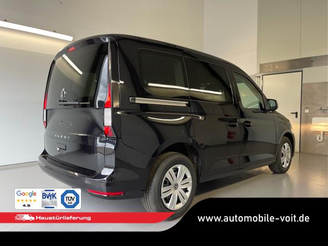 Volkswagen / Caddy / Schwarz / / / 1.5 TSI GV5+AHK+Climatronic+App-Connect+Winterpaket+ACC+SideAssist