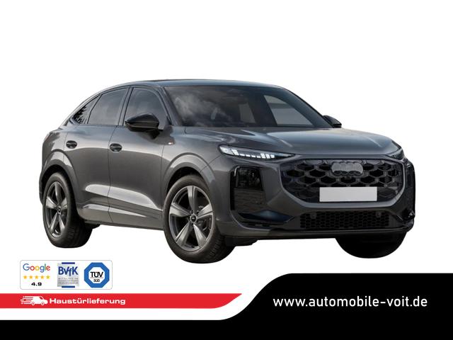 Audi Q3 - Sportback NEU TDI quattro S line Tech+AHK+Alu19+LEDplus+KlimaPlus+ExtSchwarz
