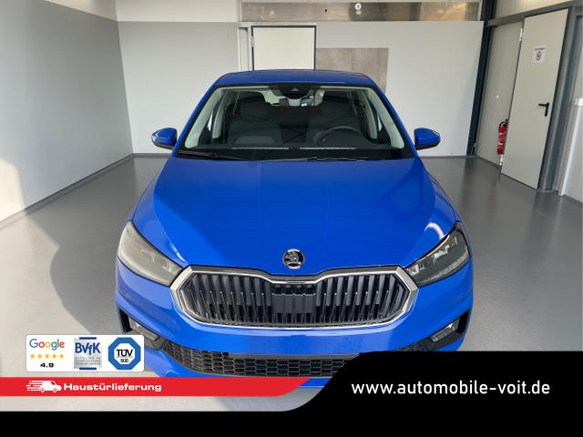 Skoda / Fabia / Blau / / / 95PS GV4+Sitzheiz+Lenkradheiz+AppConnect+PDC+Tempomat