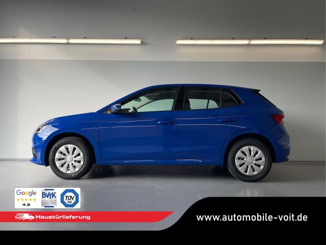 Skoda / Fabia / Blau / / / 95PS GV4+Sitzheiz+Lenkradheiz+AppConnect+PDC+Tempomat
