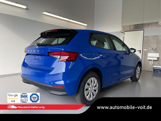Skoda / Fabia / Blau / / / 95PS GV4+Sitzheiz+Lenkradheiz+AppConnect+PDC+Tempomat