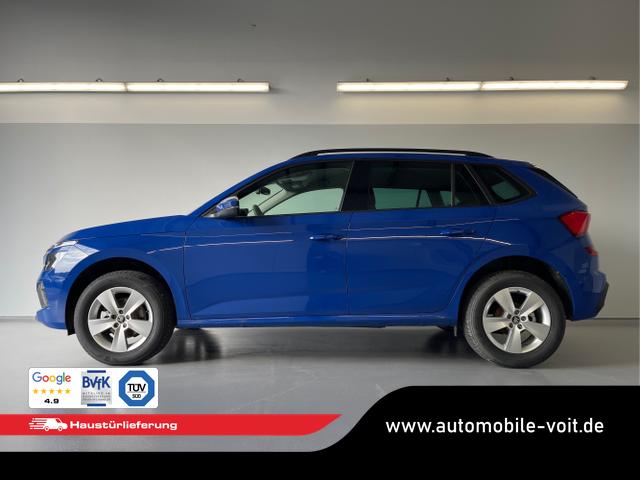 Skoda / KAMIQ / Blau / / / 115PS DSG AHK+Kamera+Kessy+PDC+Winterpaket+Alu16+GVL
