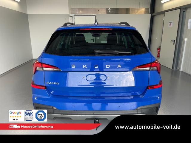 Skoda / KAMIQ / Blau / / / 115PS DSG AHK+Kamera+Kessy+PDC+Winterpaket+Alu16+GVL