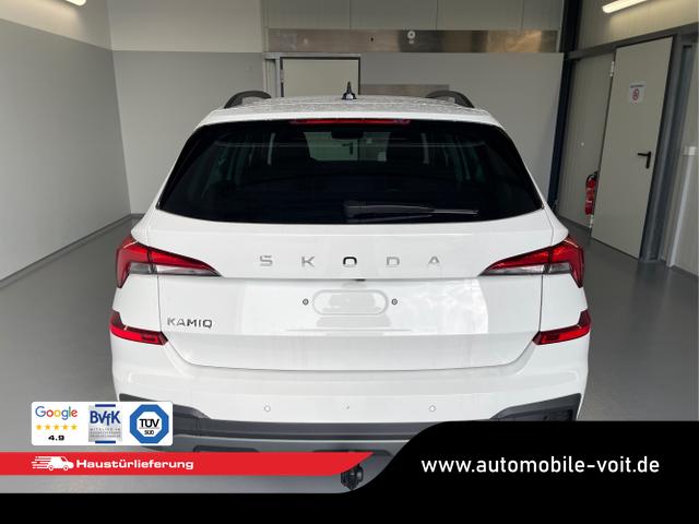 Skoda / KAMIQ / Wei&szlig; / / / 115PS DSG AHK+Kamera+Kessy+PDC+Winterpaket+Alu16+GVL