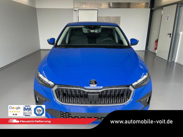 Skoda / Scala / Blau / / / 115PS DSG GV5+AHK+Kamera+Kessy+PDC+Sitzheiz+Alu16+Climatronic