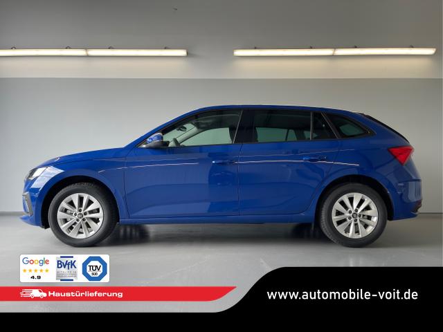 Skoda / Scala / Blau / / / 115PS DSG GV5+AHK+Kamera+Kessy+PDC+Sitzheiz+Alu16+Climatronic