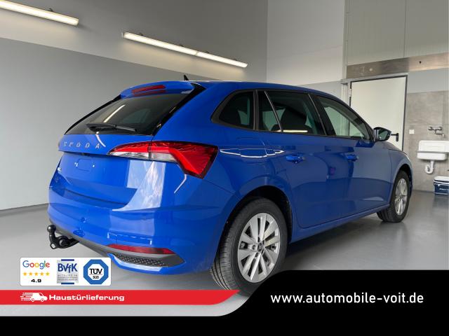 Skoda / Scala / Blau / / / 115PS DSG GV5+AHK+Kamera+Kessy+PDC+Sitzheiz+Alu16+Climatronic