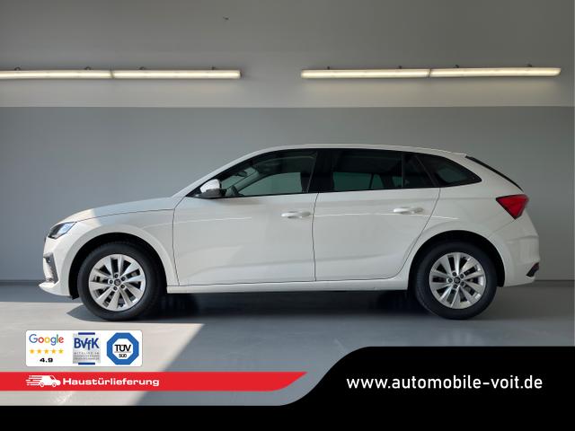 Skoda / Scala / Wei&szlig; / / / 115PS DSG GV5+AHK+Kamera+Kessy+PDC+Sitzheiz+Alu16+Climatronic