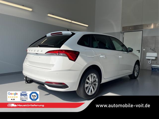 Skoda / Scala / Wei&szlig; / / / 115PS DSG GV5+AHK+Kamera+Kessy+PDC+Sitzheiz+Alu16+Climatronic