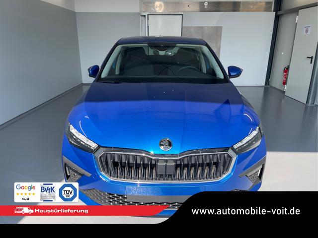 Skoda / Scala / Blau / / / 115PS DSG GV5+AHK+Kamera+Kessy+PDC+Sitzheiz+Alu16+Climatronic