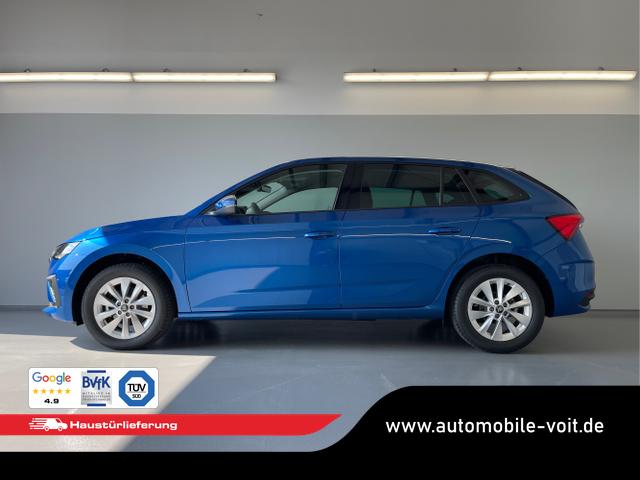 Skoda / Scala / Blau / / / 115PS DSG GV5+AHK+Kamera+Kessy+PDC+Sitzheiz+Alu16+Climatronic