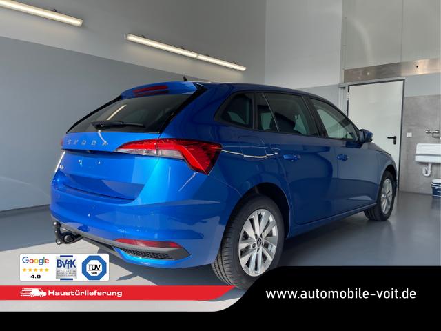 Skoda / Scala / Blau / / / 115PS DSG GV5+AHK+Kamera+Kessy+PDC+Sitzheiz+Alu16+Climatronic