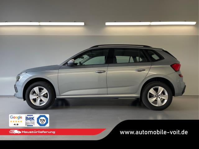 Skoda / KAMIQ / Silber / / / 115PS DSG AHK+16 Zoll Alu+Sitzheizung+App-Connect+GVL