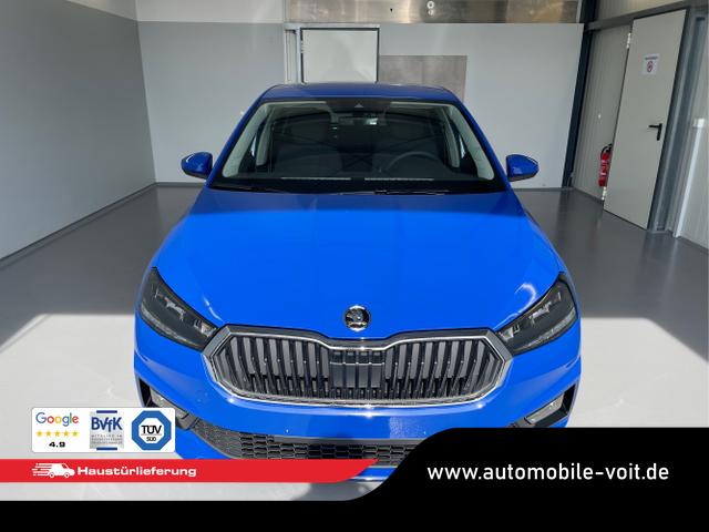 Skoda / Fabia / Blau / / / 115PS Sitzheizung+Sunset+5 Jahre Garantie+Lane Assist