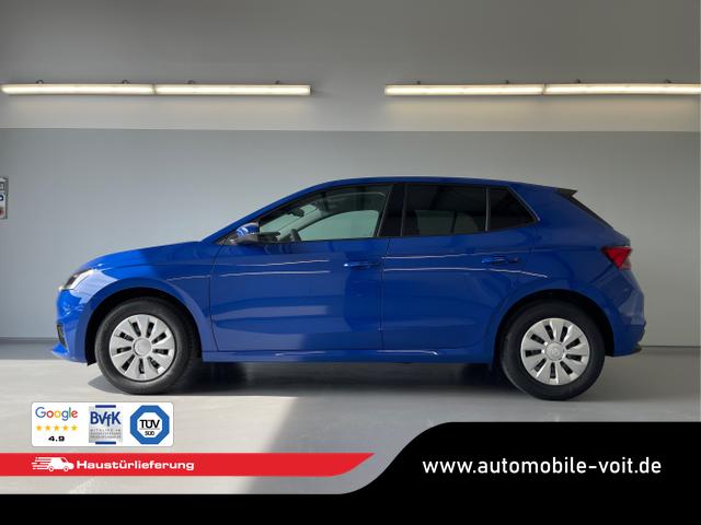 Skoda / Fabia / Blau / / / 115PS Sitzheizung+Sunset+5 Jahre Garantie+Lane Assist