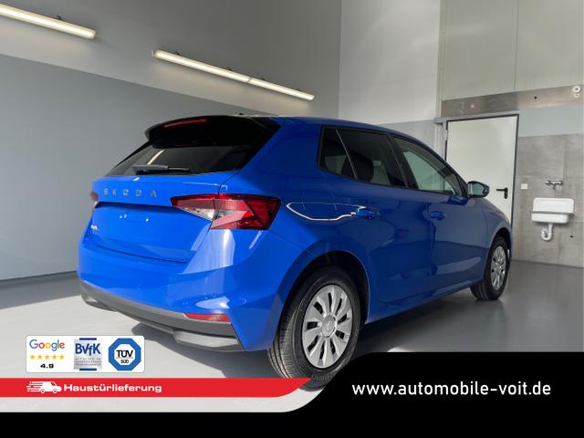 Skoda / Fabia / Blau / / / 115PS Sitzheizung+Sunset+5 Jahre Garantie+Lane Assist