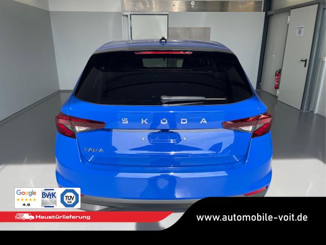 Skoda / Fabia / Blau / / / 115PS Sitzheizung+Sunset+5 Jahre Garantie+Lane Assist