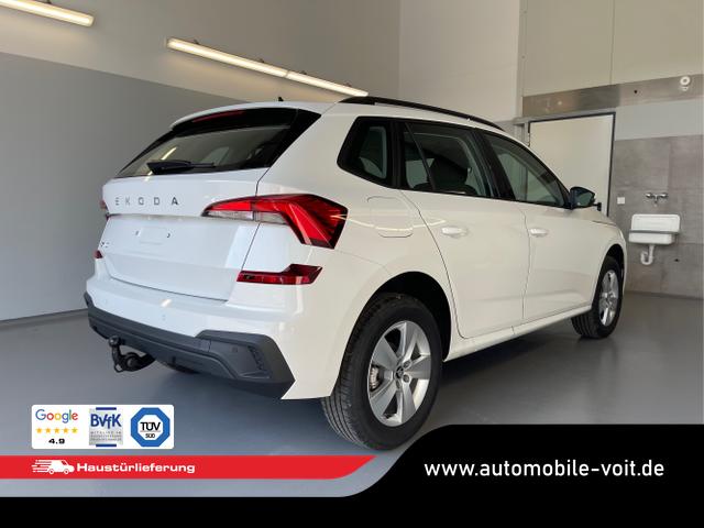 Skoda / KAMIQ / Wei&szlig; / / / 115PS DSG AHK+16 Zoll Alu+Sitzheizung+App-Connect+GVL