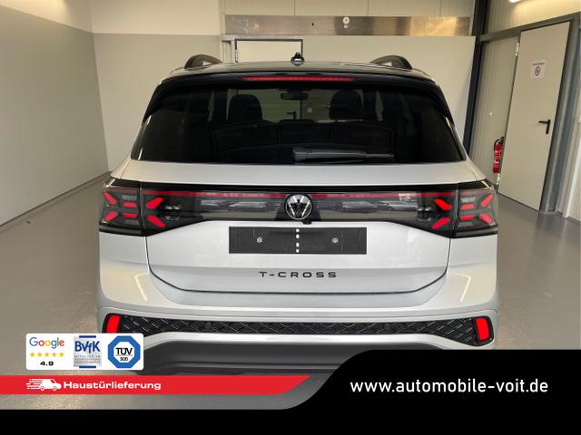 Volkswagen / T-Cross / Silber / / / 150PS DSG GV5+Navi+IQ.Light+AHK+Black+Cam+Keyless+Side+Climatronic