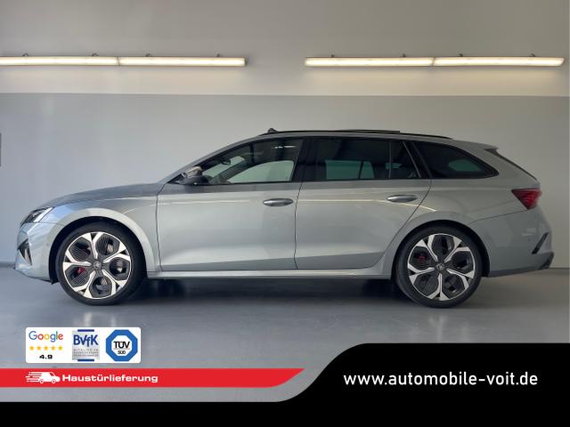 Skoda / Octavia Combi / Silber / / / 265PS DSG HUD+Pano+360&deg;+DCC+AHK+CANTON+Matrix+Alu19+eHeck+GV4