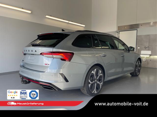 Skoda / Octavia Combi / Silber / / / 265PS DSG HUD+Pano+360&deg;+DCC+AHK+CANTON+Matrix+Alu19+eHeck+GV4