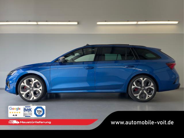 Skoda / Octavia Combi / Blau / / / 265PS DSG HUD+Pano+360&deg;+DCC+AHK+CANTON+Matrix+Alu19+eHeck+GV4