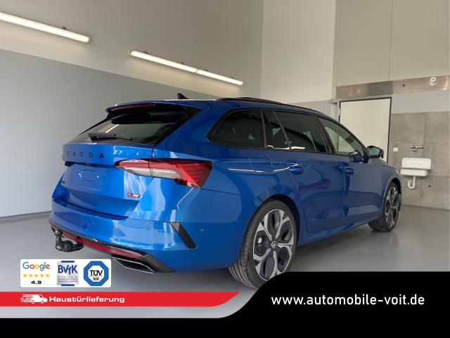 Skoda / Octavia Combi / Blau / / / 265PS DSG HUD+Pano+360&deg;+DCC+AHK+CANTON+Matrix+Alu19+eHeck+GV4