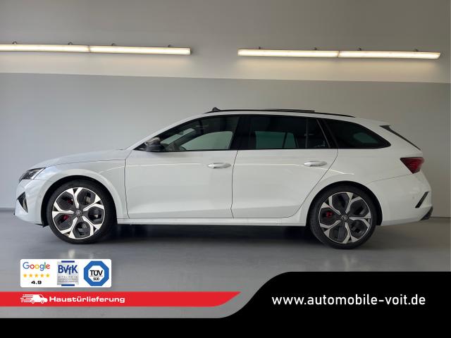 Skoda / Octavia Combi / Wei&szlig; / / / 265PS DSG HUD+Pano+360&deg;+DCC+AHK+CANTON+Matrix+Alu19+eHeck+GV4