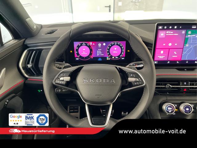 Skoda / Kodiaq / Schwarz / / / 193PS TDI 4x4 7Sitze+AHK+HUD+Pano+360&deg;+GV5+Navi+CANTON+Alu20